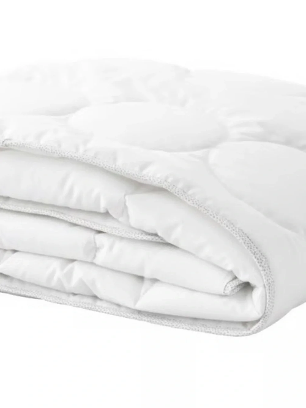 IKEA Green and White Tree Print Cotton Duvet Cover and Insert